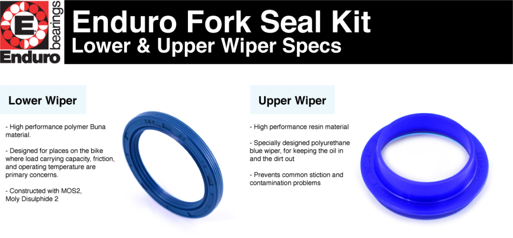 Enduro standard fork seals